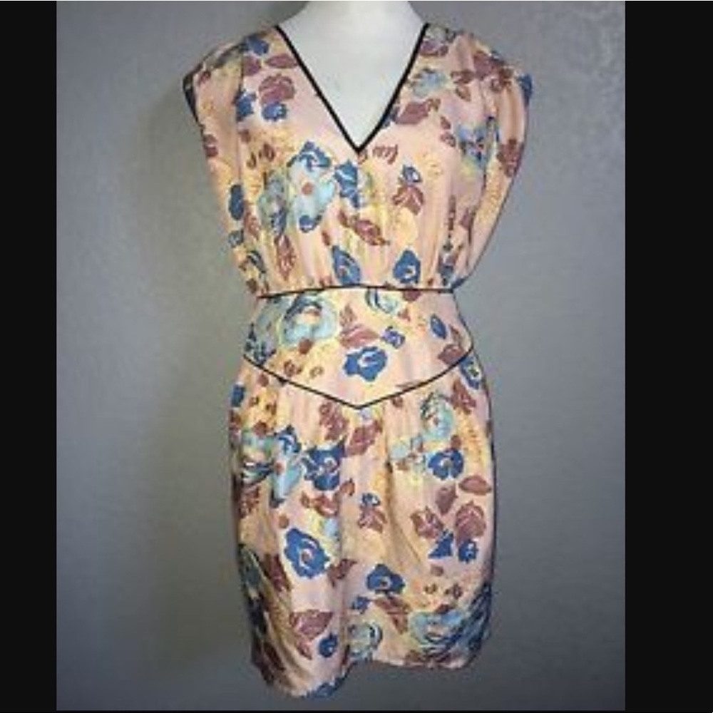 Designer silk dress